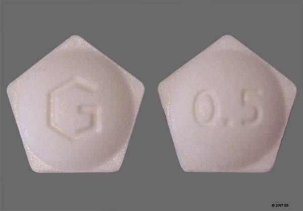 0.5 alprazolam mg er